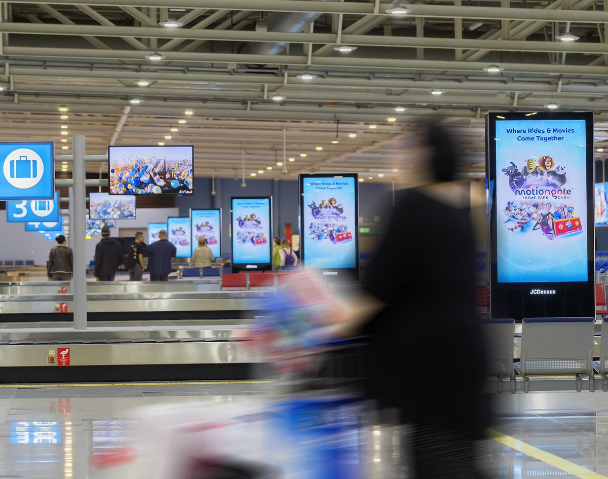 JCDecaux_ME's tweet photo. Visiting Dubai soon? Don't forget to stop at @motiongateDubai where rides & movies come together
#MOTIONGATEDubai #visitdubai #destinationDXB #dxb #mydubai #mustbedxb #DOOH #JCDecaux_ME #DWC #DubaiAirports https://t.co/62rLnImYWG