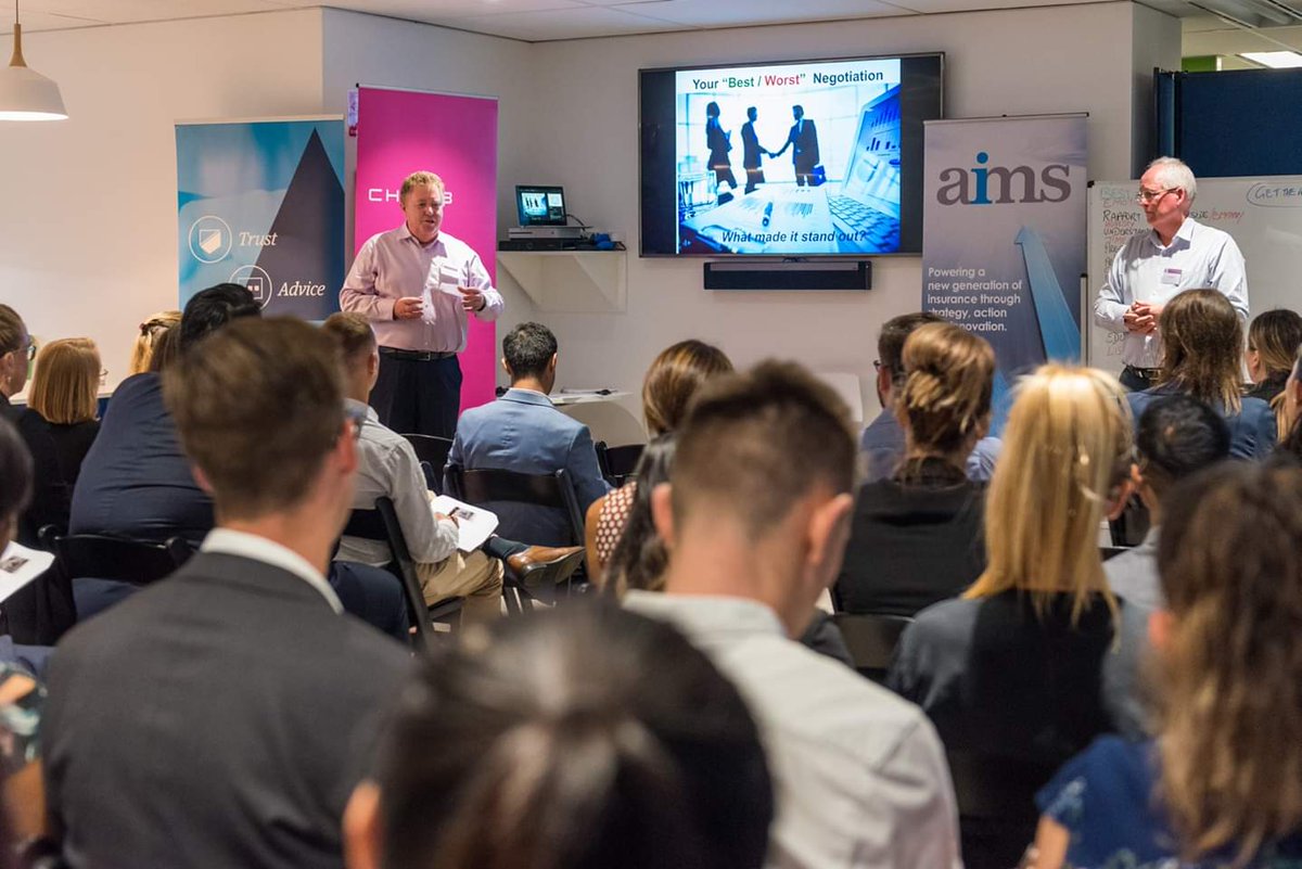 yipsanz's tweet photo. Thank you to everyone who attended the SOLD OUT YIPs NSW Negotiation Skills Seminar last week! Participants learnt from Stuart Lowden and Jeff Graham, Managers of Development and Capability at CGU.

This event was made possible thanks to our event sponsors CGU and Barry.Nilsson. https://t.co/haCVwROkz3