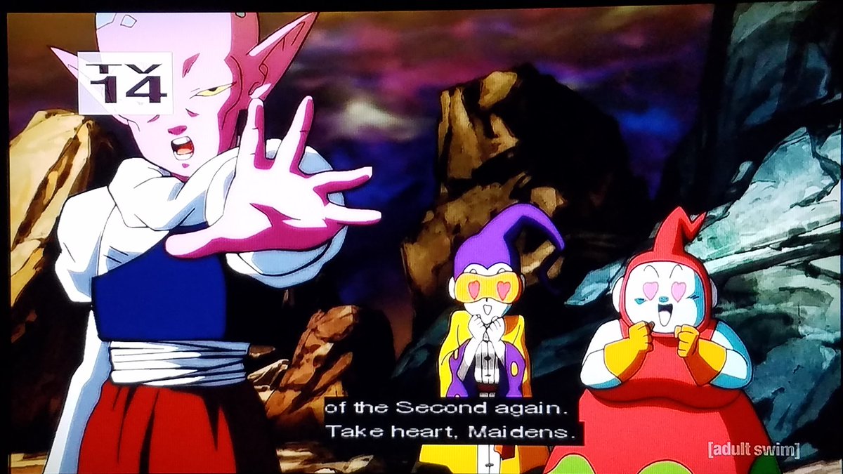 Edward Bui On Twitter Grandpa Trout Ribrianne And Roasie Are The Only Ones Left With Other Fighters Of The 2nd Universe We Re On Episode 104 On Toonami Next Week Dragonballsuper Https T Co V0aha1iyyr