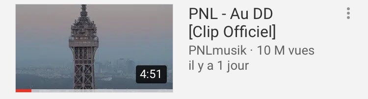 RaptureFR's tweet photo. RAP - Le clip de PNL est déjà à 10M de vues en même pas 2 jours!🚀
#AuDD #PNL #DeuxFreres #RapFR #Rapture https://t.co/YDcFeBrdXJ