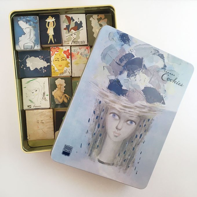 コレクターJちゃんに見せてもらった 東郷青児デザインのマッチ タカセ