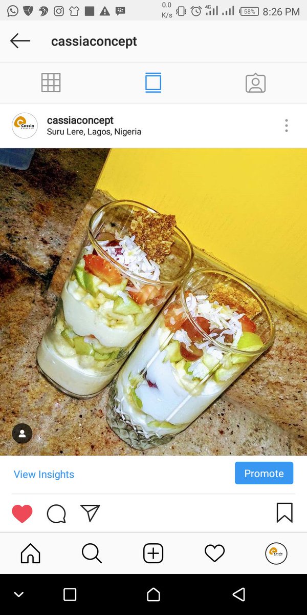 CassiaConcept's tweet photo. Delicious healthy fruit parfait available daily. ๐๐๐๐
Buy now!
#parfait
#parfaits
#delicious
#deliciousparfait
#parfai
#parfaitinindia https://t.co/Lqn1II1MhE