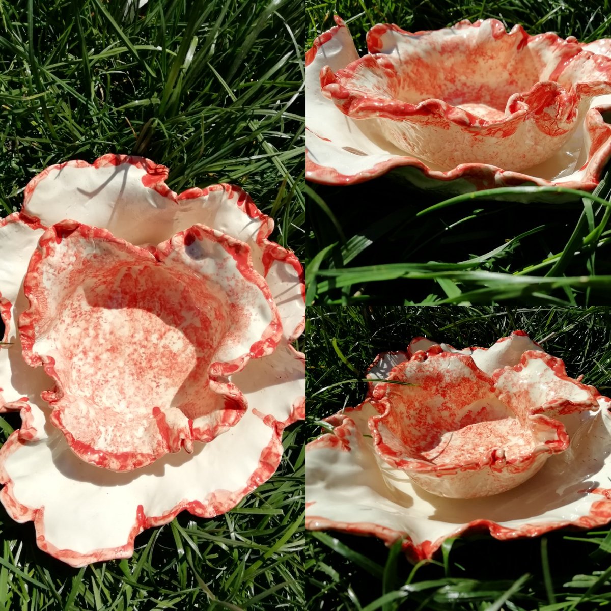 McereaCreations's tweet photo. Coupelle fleur ou bougeoir en faïence blanche émaillée mandarine 
#ceramics #ceramique #ceramic #ceramicart #design #pottery #potterylove  #faience #clay #artdelatable #homedesign #handmade #vaucluse https://t.co/zjw99aV2nR