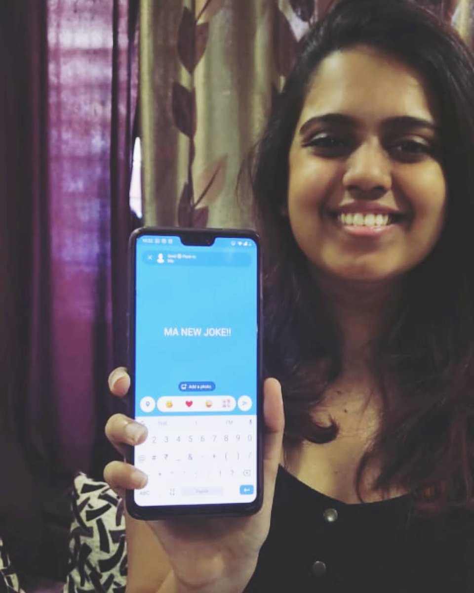 AishwaryaMrj's tweet photo. My mom leaves me on read on most days. Thanks to @Truecaller flash msging, she can't ignore my jokes anymore. Gotta go. Need to flash my mom lol #MoreInOne https://t.co/j4CLWLKKuW