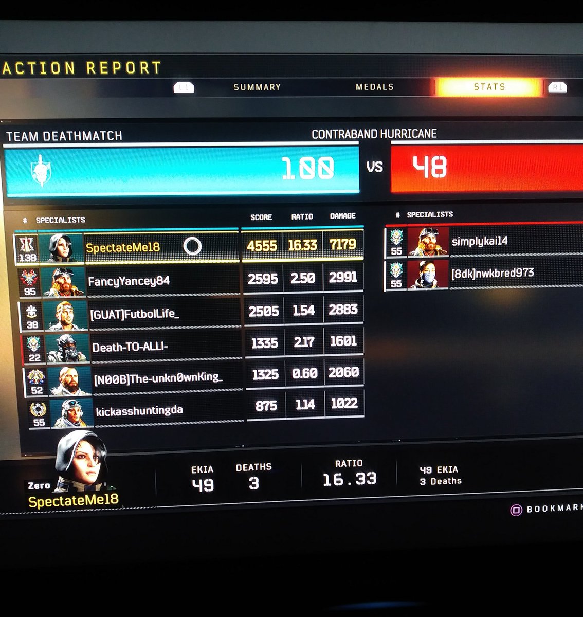 ItsSpectateMe's tweet photo. Lol Why does the other team always back out on me 😂😂😂

#blackout #Blackops4 #Bo4 #gamergirl #gamers #gamerguy #callofdutybo4 #CallofDuty #codbo4 #gaming #videogames #trending #BO4 #sweat #tryhard #codclips #mw2remastered #cod #playstation #Grind #victory https://t.co/sCMAL6dclI