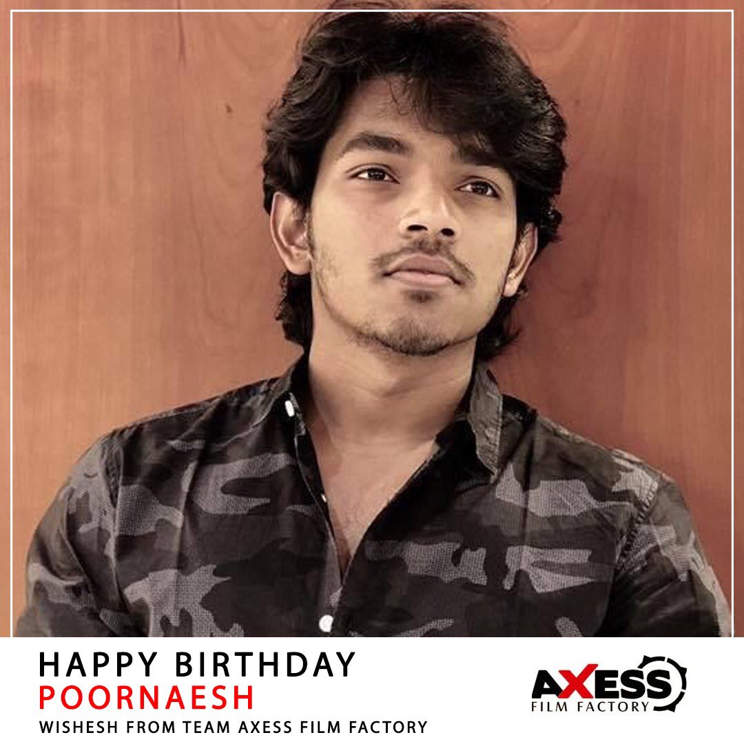 MilestoneMovis's tweet photo. Wishing Many More Happy Returns of the day @k_pooranesh #PooraneshKirubakaran Wish you all success 🎁🎁👍👍

#HBDPooranesh #TeamMilestonemovies https://t.co/6cNmzIXGot