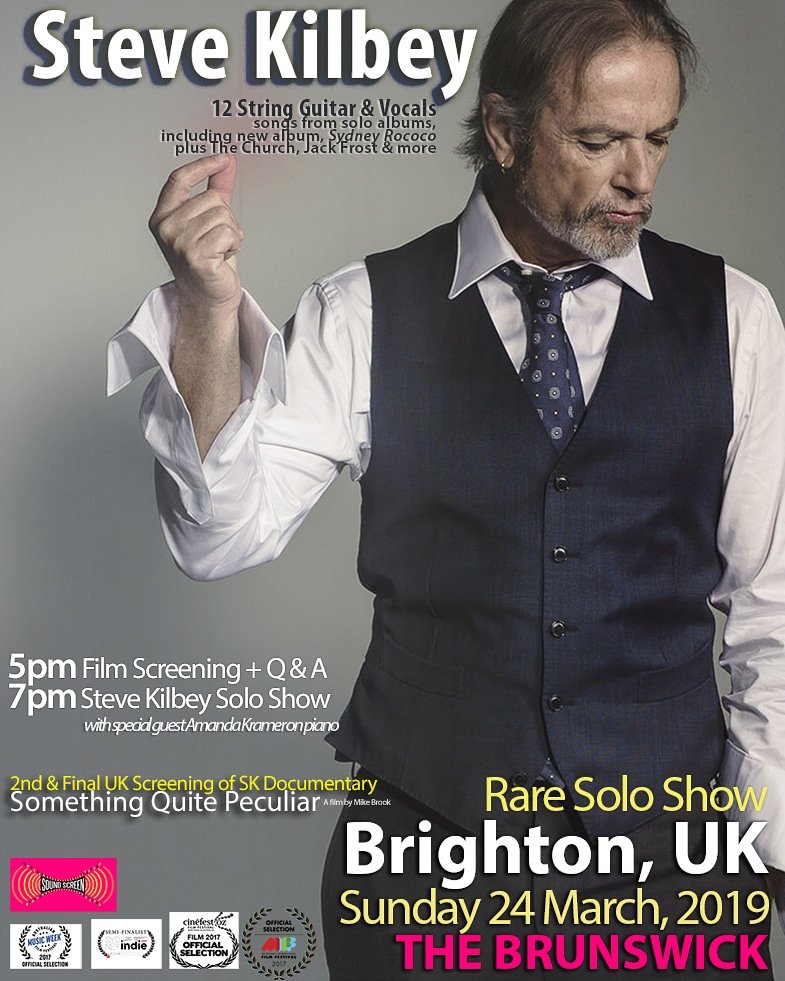 stevekilbey's tweet photo. 🌟 #SK SOLO SHOW
+ FILM
£10
#BRUNSWICK PUB #BRIGHTON
#SteveKilbey documentary
#SomethingQuitePeculiar
2ND & FINAL #UK SCREENING
+ Q&A
+ FULL SHOW with guest Amanda Kramer
🕭 Exclusive #merch will be available.
#LONDON #LONDONGIGS #UKGIGS
📷 #TobyBurrows
TTB🕰M https://t.co/c1uYs78VcW