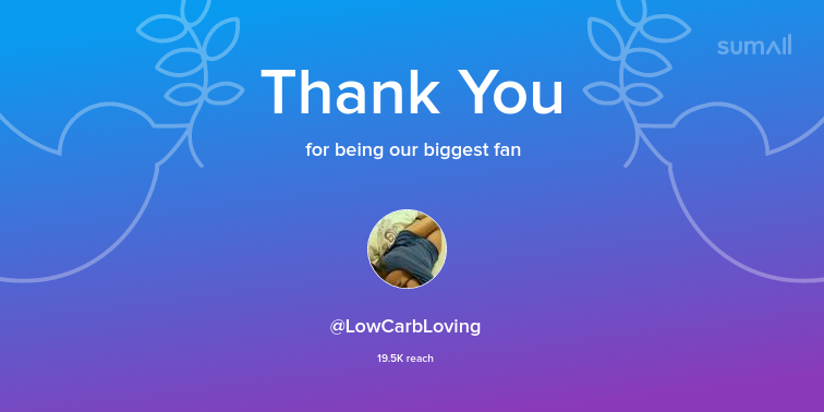 eventzdigital's tweet photo. Our biggest fans this week: @LowCarbLoving. Thank you! via https://t.co/D1ncVQI71J https://t.co/STJQQEMcnu