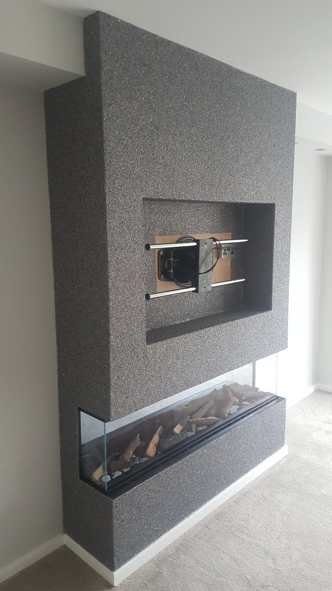 DJKInteriors's tweet photo. Chimney breast wallpaper hung recently as part of a living room re-design we are currently working on in Standish #Wigan. Wallpaper is #Minerals 3311 by Omexco #interiordesign #interiorstyling #interiors #Lancashire #livingroom #fireplace #featurefire #texture #wallcoverings https://t.co/D6TfrsHKtl