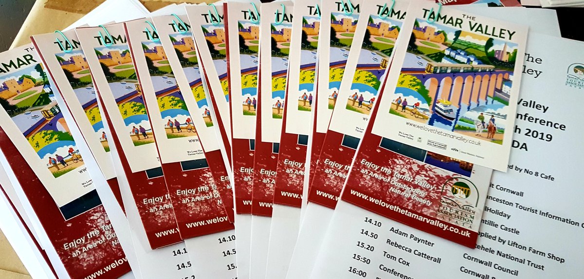 #TVTConference preparation 😉who's coming? <a href="/PlymouthCnctn/">Plymouth Connection</a> <a href="/CoteheleNT/">Cotehele NT</a> <a href="/ILoveCornwallUK/">Visit Cornwall</a> <a href="/VC_B2B/">Visit Cornwall B2B</a> <a href="/VisitDartmoor/">VisitDartmoor</a> @PentillieCastle @LauncestonTIC <a href="/jobutler22/">Jo Butler Consulting</a> @TheArundellArms <a href="/SaltashTC/">Saltash Town Council</a> <a href="/LansonTownClerk/">Launceston Council</a> <a href="/CallingtonTC/">Callington TC</a> <a href="/TavistockTC/">Tavistock Town Council</a> #welovethetamarvalley