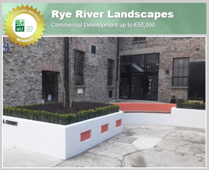 Winner of the #ALCIAWARDS for a Commercial Development up to €50,000 is Rye River Landscapes

Congratulations to Rye River Landscapes and all nominated. See the full list of winners online - alci.ie/awards/