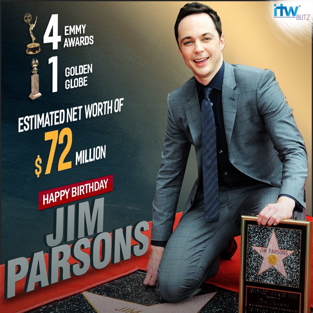 Happy Birthday Jim Parsons! 

Sheldon turns 46. One of a kind, Bazinga!  