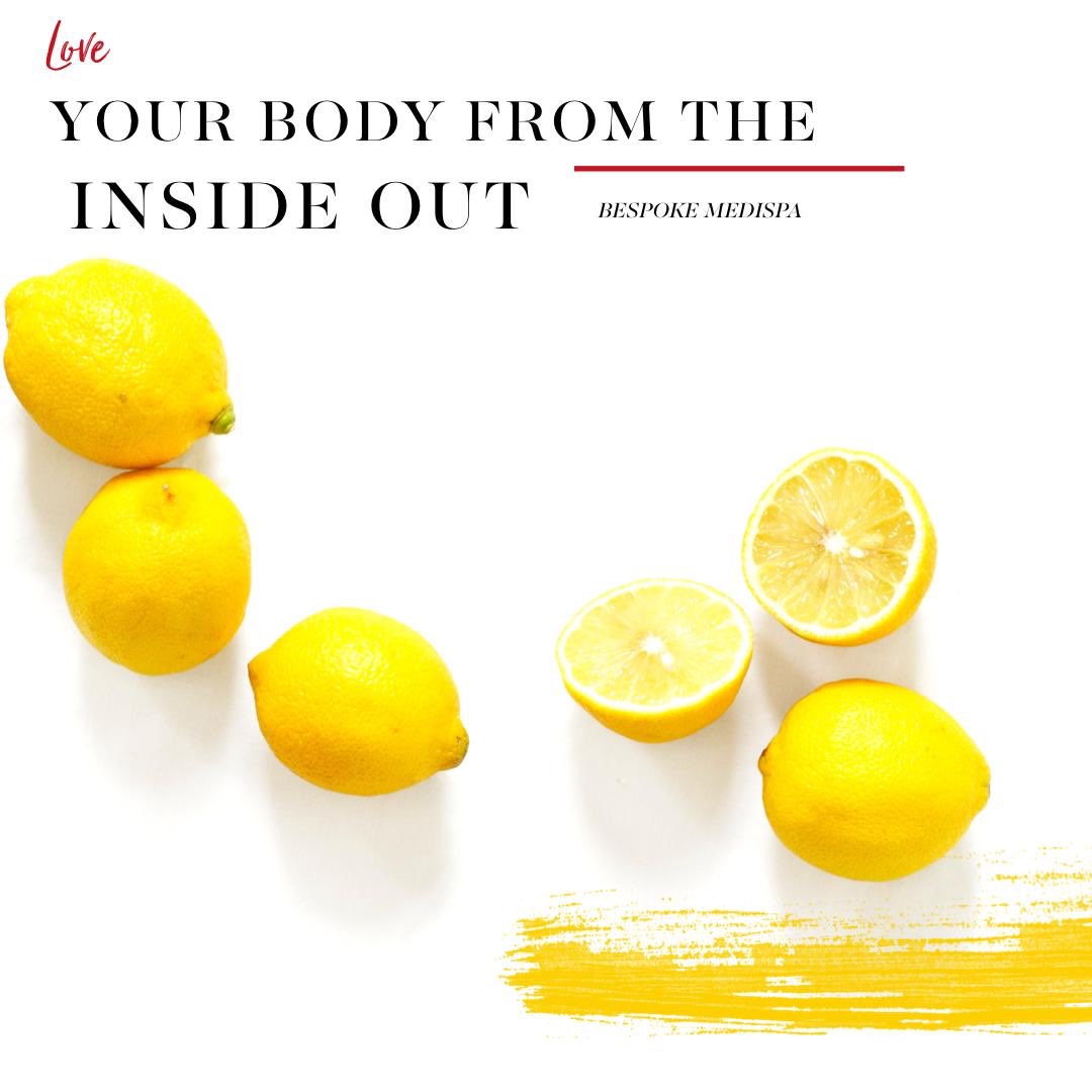 BespokeMedispa's tweet photo. Love your body from the inside out 🍋 🍋 🍋 🍋  #loveyourself https://t.co/K0fgFWMvPr
