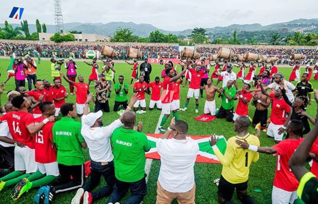 anykrist07's tweet photo. Les panthères vaincus par les hirondelles...Félicitations à l'équipe nationale #Intamba 👏🏽👏🏽👏🏽U made us proud 🇧🇮❤️ https://t.co/tWRUhLouPe