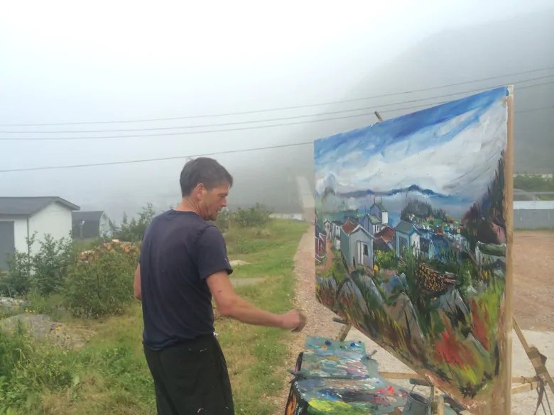 CBCNL's tweet photo. NEW | As this Newfoundland artist waits for a transplant in Ottawa, his heart remains at home

https://t.co/TmuGCjbOVs
#cbcnl https://t.co/o6iMB9LWK7
