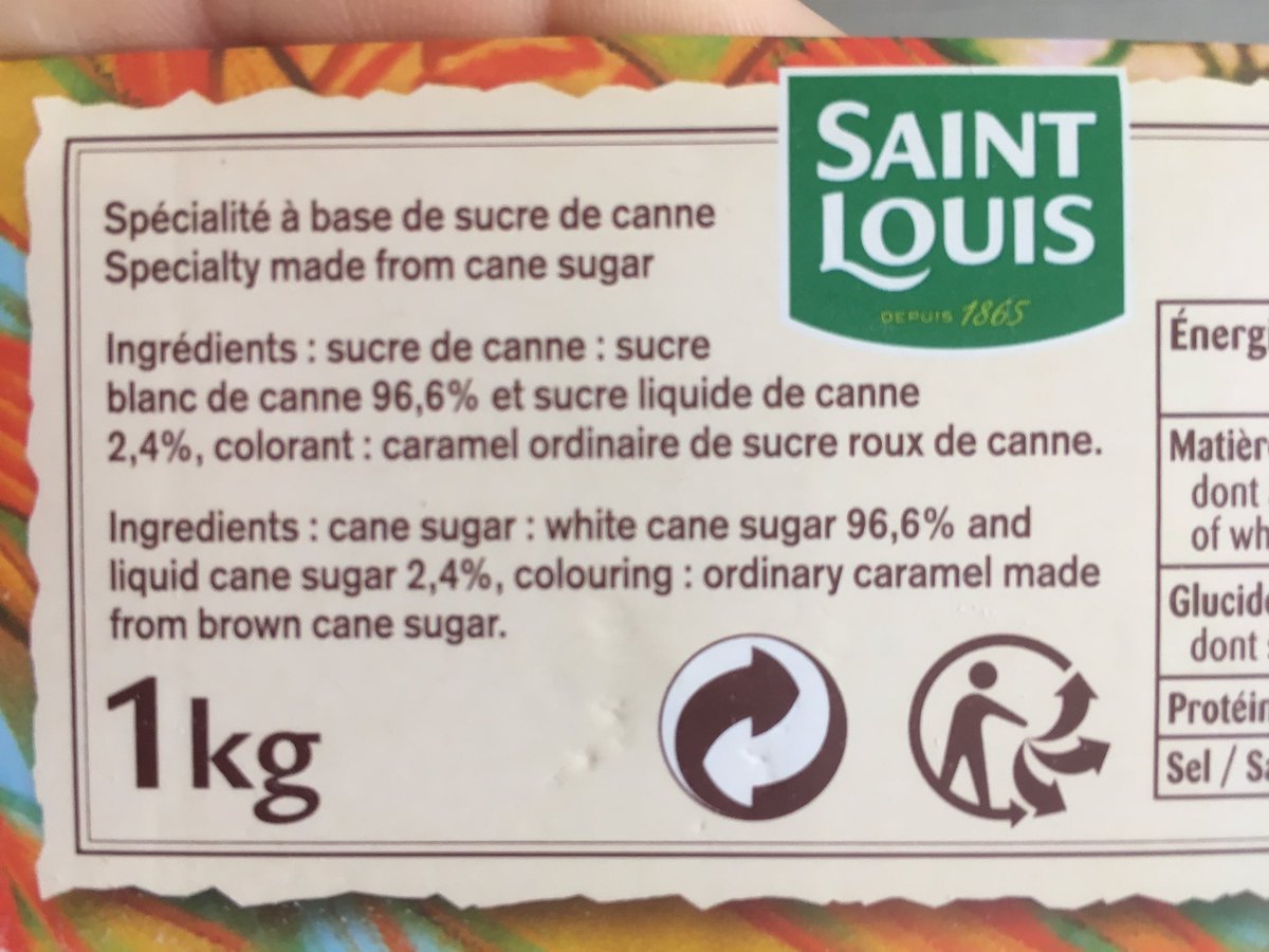 Tu crois acheter du sucre roux (non raffiné), et en fait c’est du sucre blanc recoloré. On marche sur la tête.