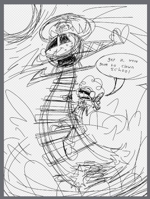 @little_paisano I got bored and felt like hey fuck i'm gonna sketch this for no reason 