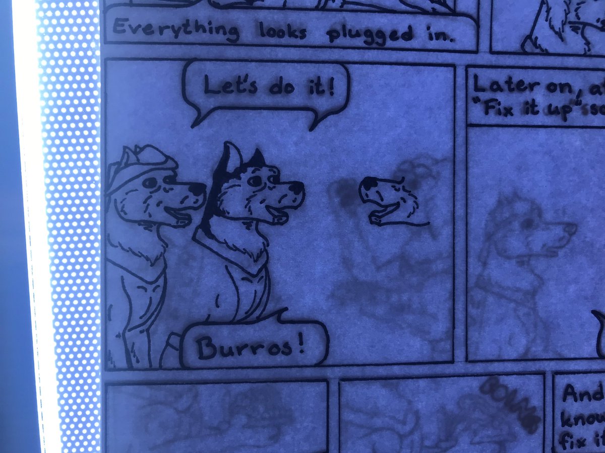 canine_movers's tweet photo. Page 2 is in step 4. Soon to be completed. #CanineMovers #basedonimaginationmovers https://t.co/7bOr6p0JwQ