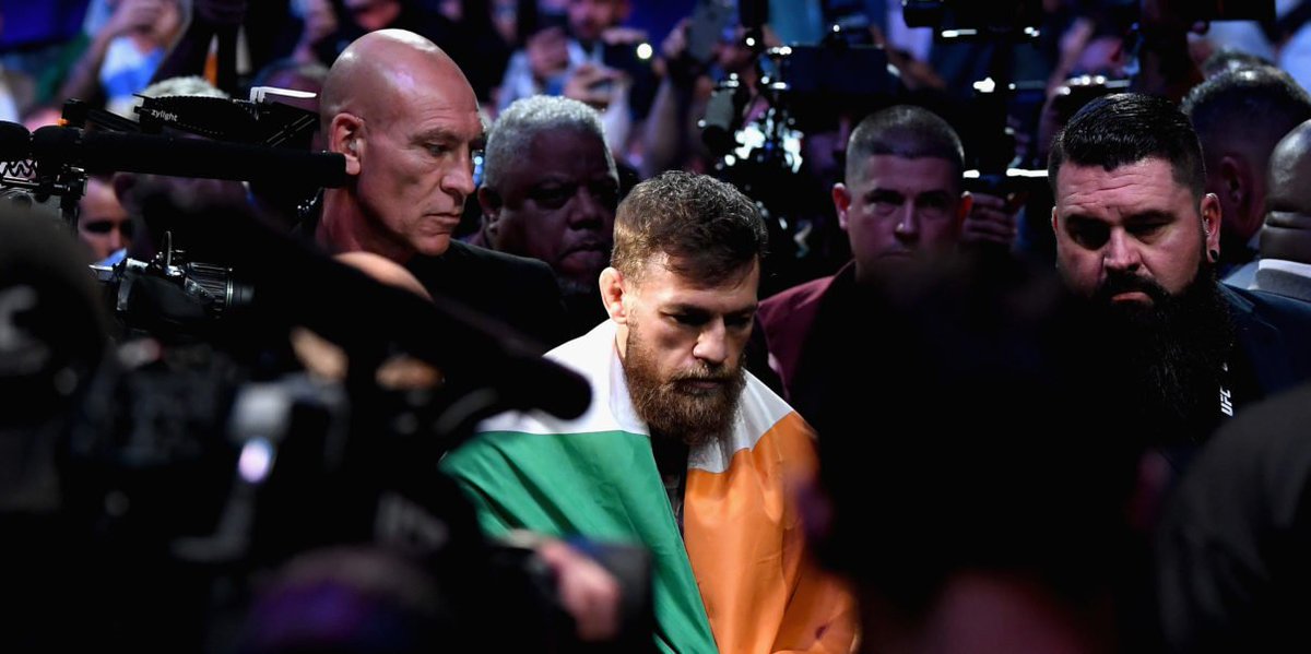 ReadMMA's tweet image. 👍 Conor McGregor gives positive response when asked about the possibility of taking on Nate Diaz for a third time.

bit.ly/2FyMEHb