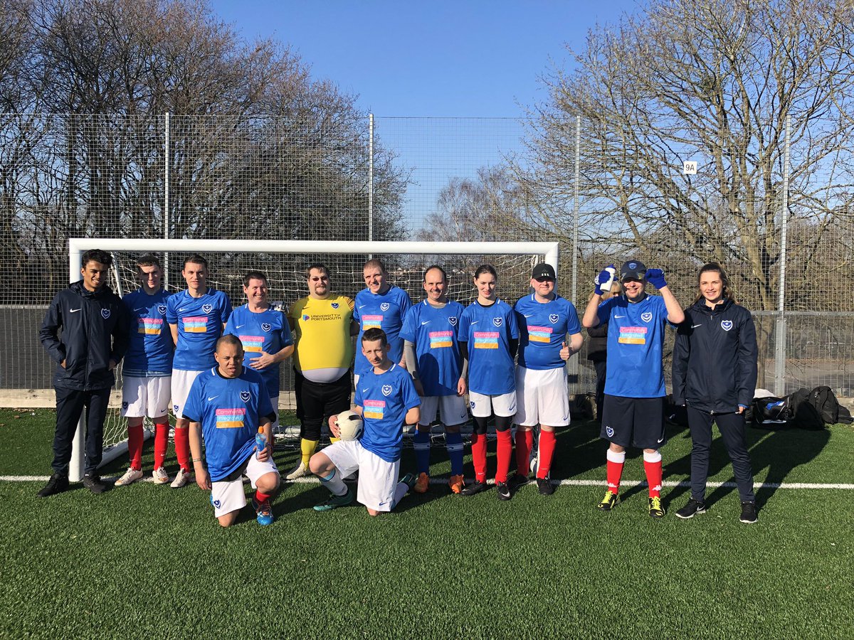 char_chives's tweet photo. Good luck to @PompeyITC disability football team in today's tournament! Sorry I couldn't be there but I wish all of you the very best! #PUP #PITC #Goonteam 🔵⚪⚽️ https://t.co/HxqrAhJvQS