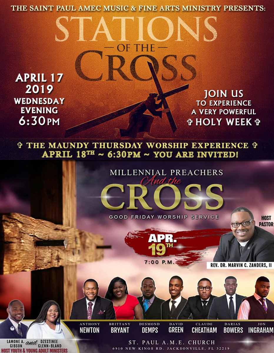 stpaulamejax's tweet photo. 6910 New Kings Rd /US Highway #1 #IamAME #stpaulamejax #AMEChurch #Jacksonville #Florida #HolyWeek #GoodFriday #Worship #Easter #Zanders2020 #ZandersforBishop https://t.co/zzC6E4SvlA