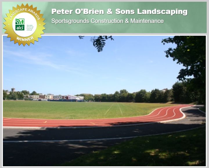 Winner of the #ALCIAWARDS for Sportsgrounds Construction &amp; Maintenance is Peter O'Brien &amp; Sons Landscaping.

Congratulations to Peter O'Brien &amp; Sons Landscaping and all nominated. See the full list of winners online - alci.ie/awards/