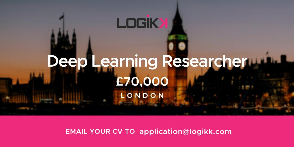 WeAreLogikk's tweet image. We are looking for several #DeepLearningResearchers capable of taking the lead on researching and delivering new wide-ranging methods in #MachineLearning .
For more information: buff.ly/2YgQGuO

 #MachineLearningResearch 
#DeepLearning #AI #ArtificialIntelligence