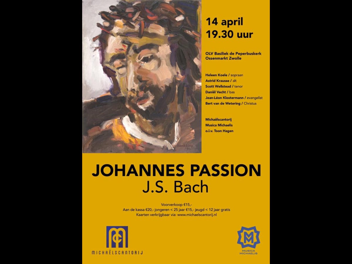 DaisyDikmans's tweet photo. Nog een paar keer repeteren en dan is het eindelijk zover! #johannespassion @musicamichaelis @michaelscantori #palmzondag https://t.co/hs6A1FK26R