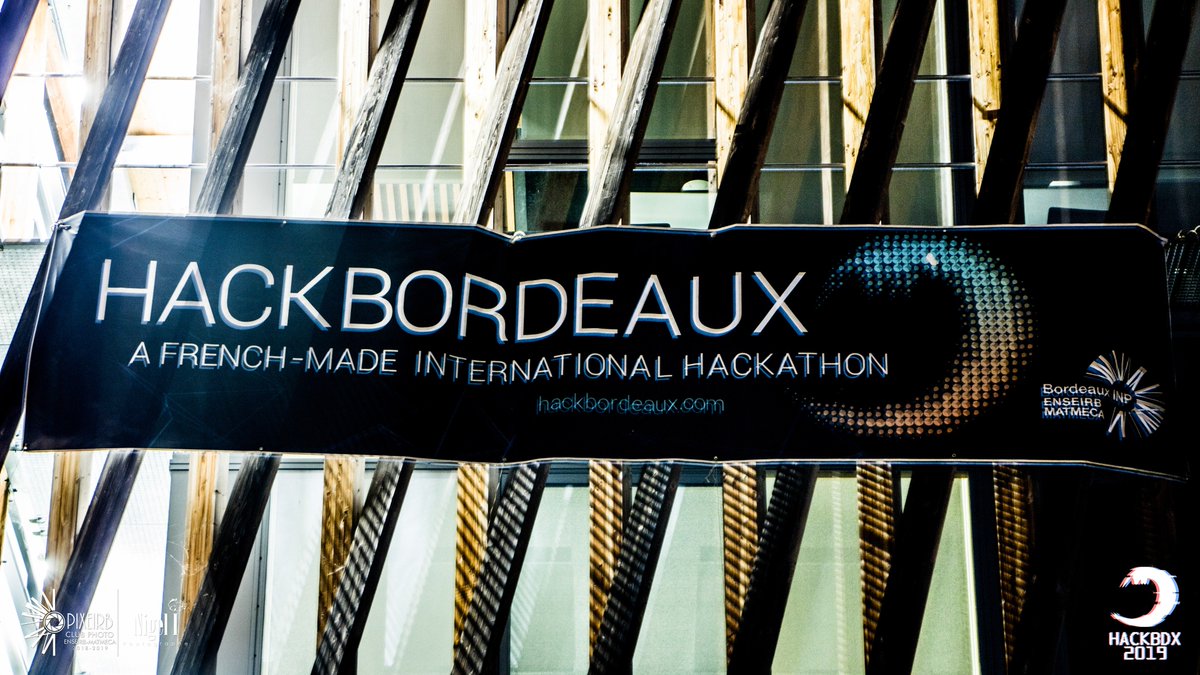 pixeirb's tweet photo. #hackbdx19 #concoursphoto
@MLHacks @Capgemini @Meritis @ekino_paris @hackbordeaux https://t.co/TQS1zcfKQv