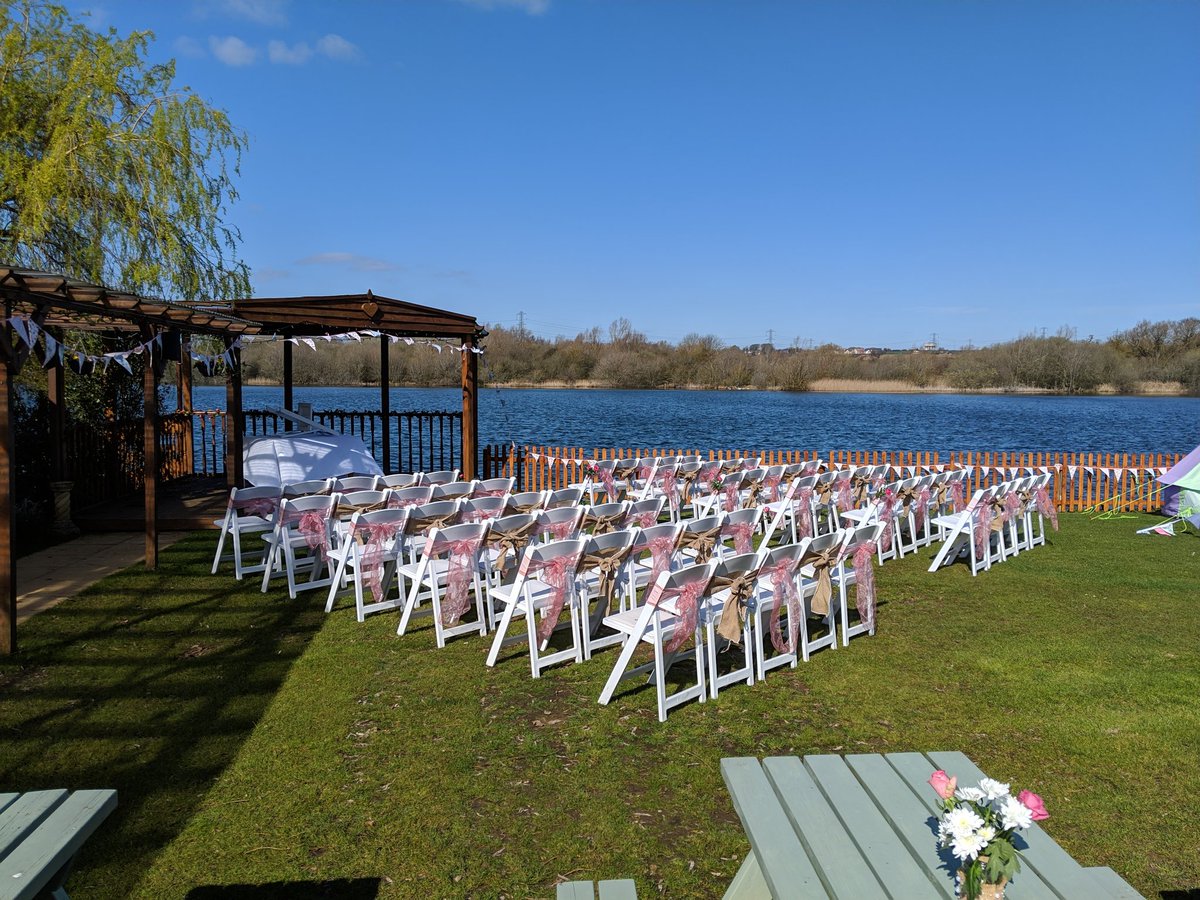 Wedding fair today, any guesses where?.....