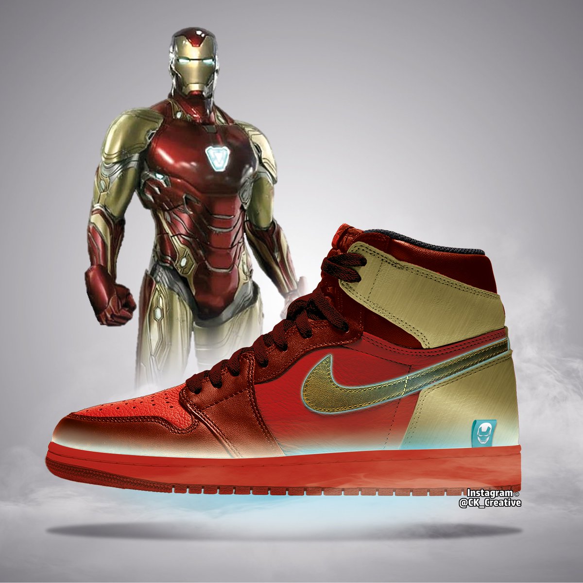 iron man jordans shoes