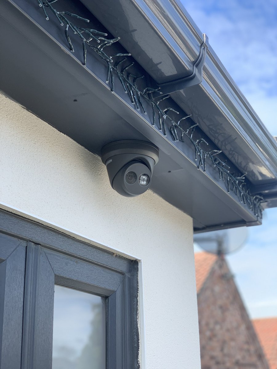 ClientSecureUK's tweet photo. HikVision Darkfighter IP CCTV camera system supplied and installed to property in the Knowsley area of Liverpool.
Grey camera colour to match our clients home
#HikVision #IP #Darkfighter #CCTV #Security #Surveillance #Intrusion #Merseyside #Liverpool #Knowsley #ClientSecureUK https://t.co/QlQGRwP5yk