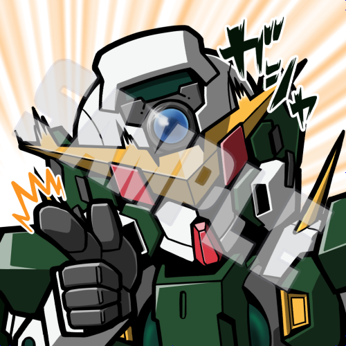 つな Mgガンダムデュナメスが販売されましたが ガンダムファンクラブ アプリ内で使用できるスタンプにもデュナメスあるんで狙い撃ちよろしくぅ G Fc T Co Nfltrmphnd