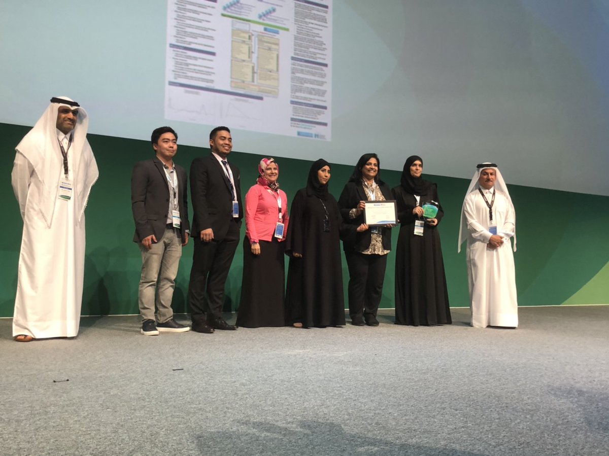 HMC_Qatar's tweet photo. Here are just a few of the many Poster Presentation Award winners.
Congratulations to all the teams!
#meforum2019
#hamadquality https://t.co/2nTrgEk3se