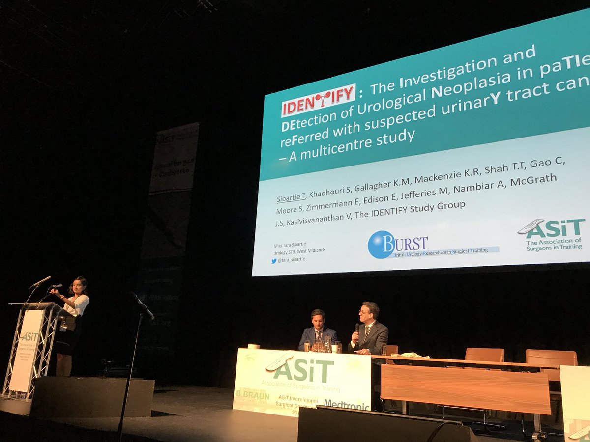 taraburnhope's tweet image. Thank you @ASiTofficial and @SocSARS for the opportunity to present preliminary results of our exciting study! #IDENTIFYstudy @BURSTurology