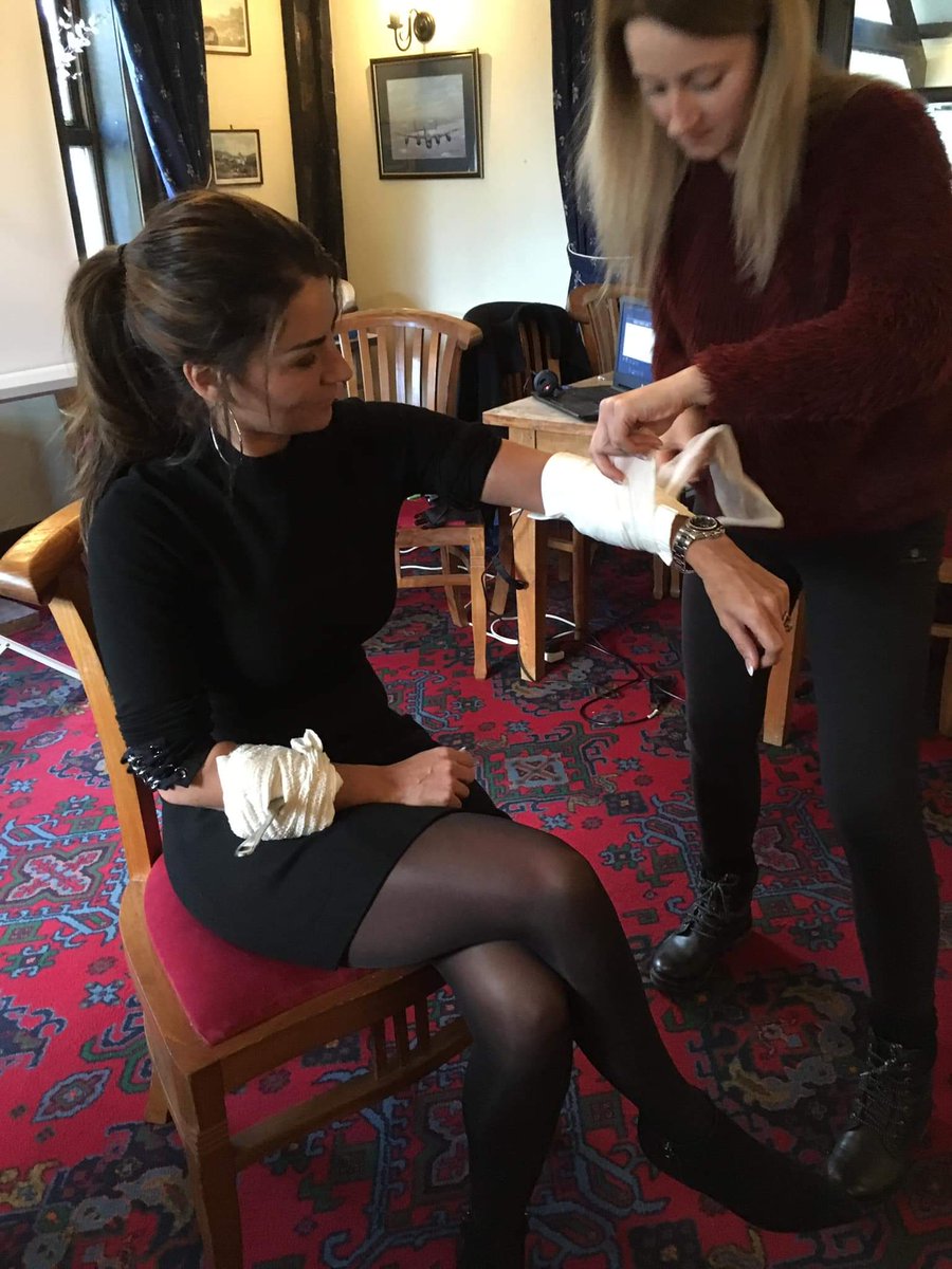 BestFirstAid1's tweet image. A couple of our latest students to achieve their Emergency First Aid at Work certificates. A huge well done to them :-)

#students #emergency #firstaid #work #certificates #learning #Congratulations