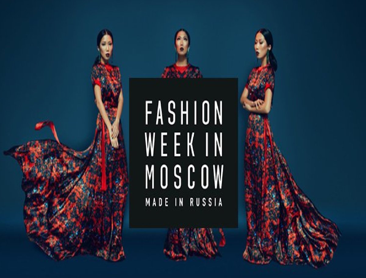 RussianEmbassy's tweet photo. Made in Russia: #MoscowFashionWeek celebrates 25th anniversary – around 1000 fashion shows held with famous #russiandesigners #SlavaZaitsevFH #ValentinYudashkin #IgorChapurin #TatyanaParfionova #VictoriaAndreyanova #MariaShosheva and many foreign brands incl. British taking part. https://t.co/gMLvUizav0