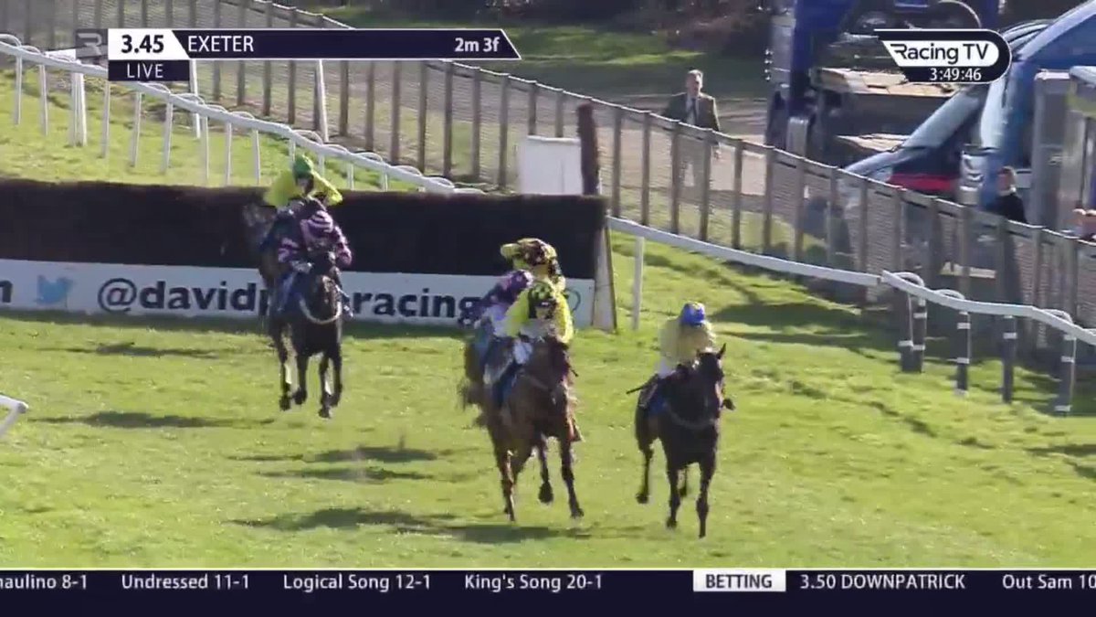 Exeter Racecourse On Twitter It S A Ton Up For Harry Cobden Saintemillion Out Jumps Diable De Sivola At The Last To Win The Gg Fast Results Chase For Trainer Paul Nicholls