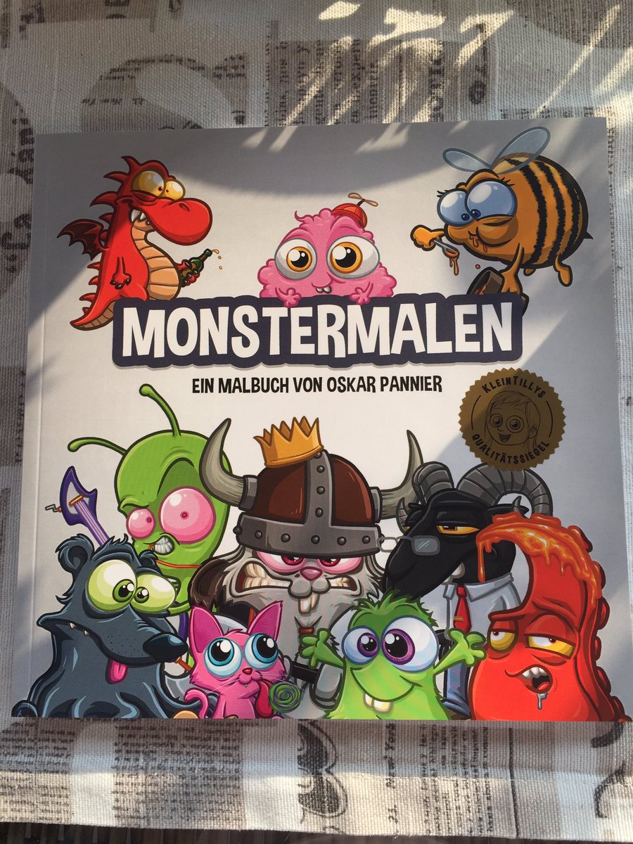 Frau_Glitzer's tweet photo. @Tendro @OskarPannier ich liebe es 😍 besonders das Einhorn ^^ 🦄 #monstermalen https://t.co/t4ZmPkwvX4