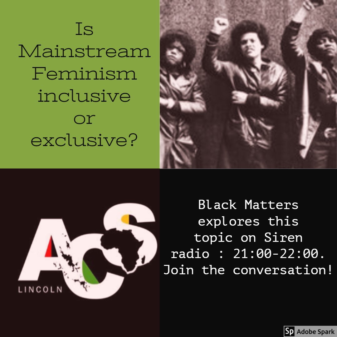 In light of women’s history month, our latest radio topic is feminism! Tonight on Siren FM, 9-10pm! 📻👸🏾 sirenonline.co.uk