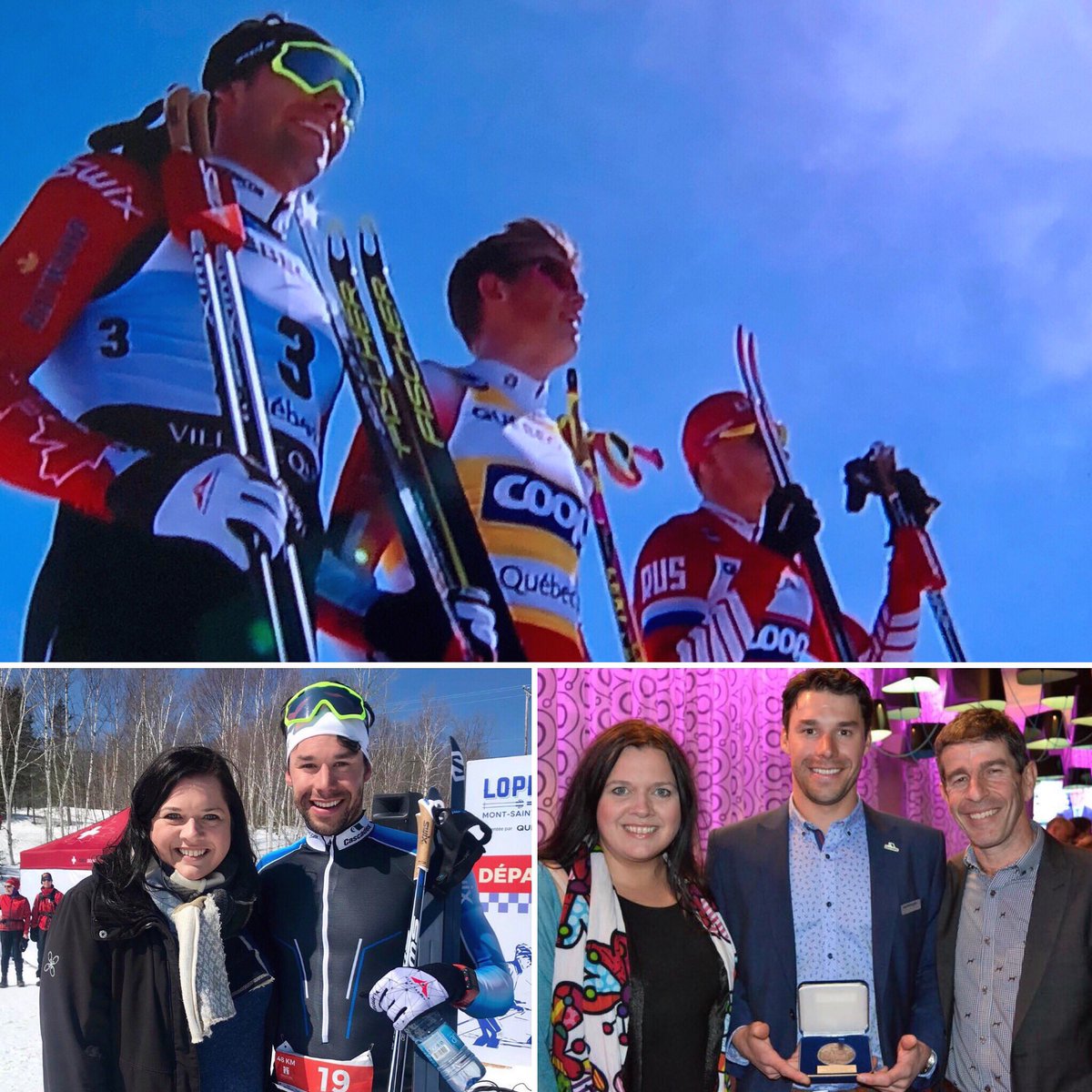 CarolineSimard_'s tweet photo. WOW!! MERCI @alex_harvey! Quel #athlète et quelle #fierté tu es! Bonne retraite bien méritée à toi! Tu auras su nous faire vibrer avec toi jusqu’à cette dernière course!  #fis #worldcup #athletes #heritage #champion  #winner #fiertedecheznous https://t.co/PifeFgFuCb