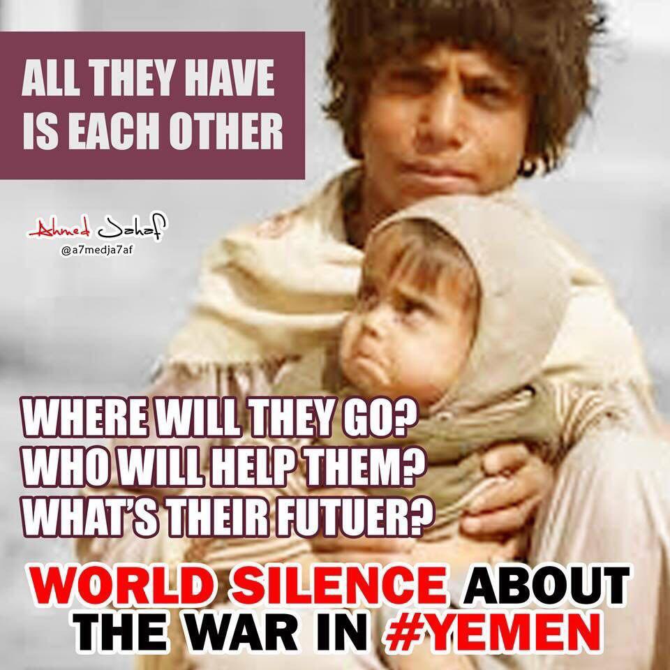 FdAERM5o7KxGusN's tweet photo. One of the #Saudi UAE USA crimes in its aggression against #Yemen, these children lost their family &amp; their home was destroyed by air-raids #4YearsOfUSWarOnYemen https://t.co/zXSe1HCsOb