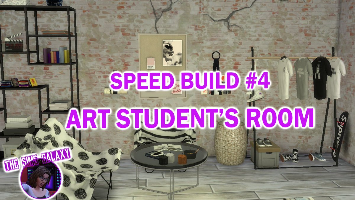 TheSimsGalaxy1's tweet photo. 🙆‍♀️ART STUDENT'S ROOM - THE SIMS 4 SPEED BUILD #4 @TheSims                   

📺 https://t.co/5T3NfMte0P
 👉  #TheSimsGalaxy #TheSims4 #thesims #thesimsturns19 #sims #createasim #thesimscreateasim #thesimsgirl #speedbuild #roommatesapartment #modern #speedbuild #arthouse #art https://t.co/oTRr6FviRk