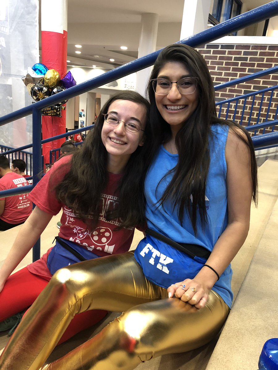 UDGymnastics's tweet photo. Taja and Lucinda donated their hair #FTK !! #UDance2019 💛 https://t.co/M3eJvcTttT