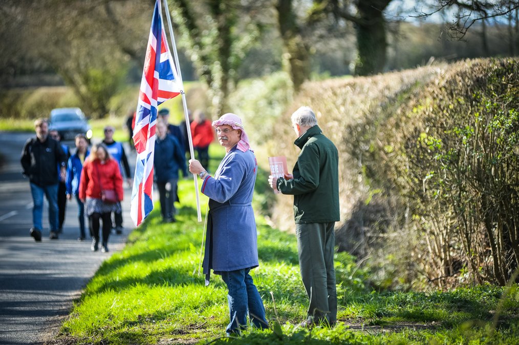 WHLJohnston's tweet photo. And a few more images from todays #MarchToLeave in Leicestershire #Leicester https://t.co/OMMzsAYWcA