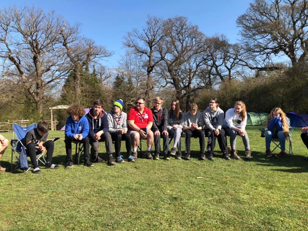 lozscout's tweet photo. Great weekend in Windsor with the Royal Berkshire Stags, thanks @NigeBoard for dropping in and sharing your stories #unit63 @ukcontingent  @Berks_WSJ2019 https://t.co/Fgkf6EXoiA