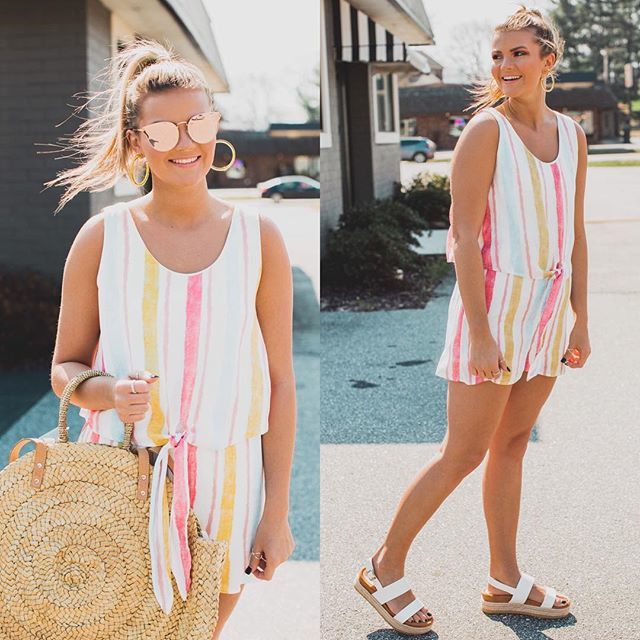 northandmainga's tweet photo. Here comes the sun βοΈπ
Shop new arrivals + get free shipping on all orders!
Use code: springship at checkout!
Water Colors Striped Romper β $39.99
#nmclothingco #nmarrival https://t.co/NfJXZcnb82 https://t.co/IzIUxcFV3E