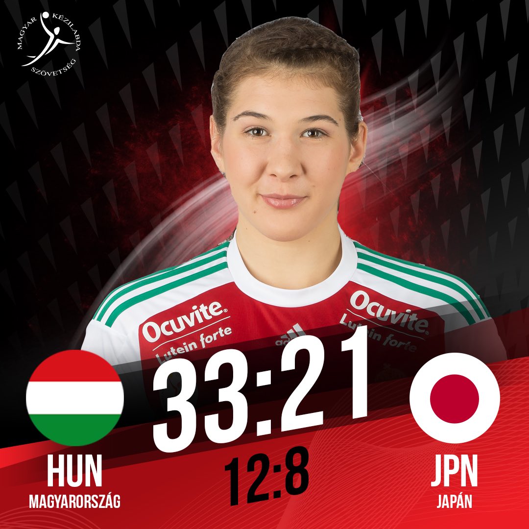 Felkészülési mérkőzés, végeredmény👇 Gratulálunk!😊 #handball #hungarianhandball #hajramagyarok #hunjpn