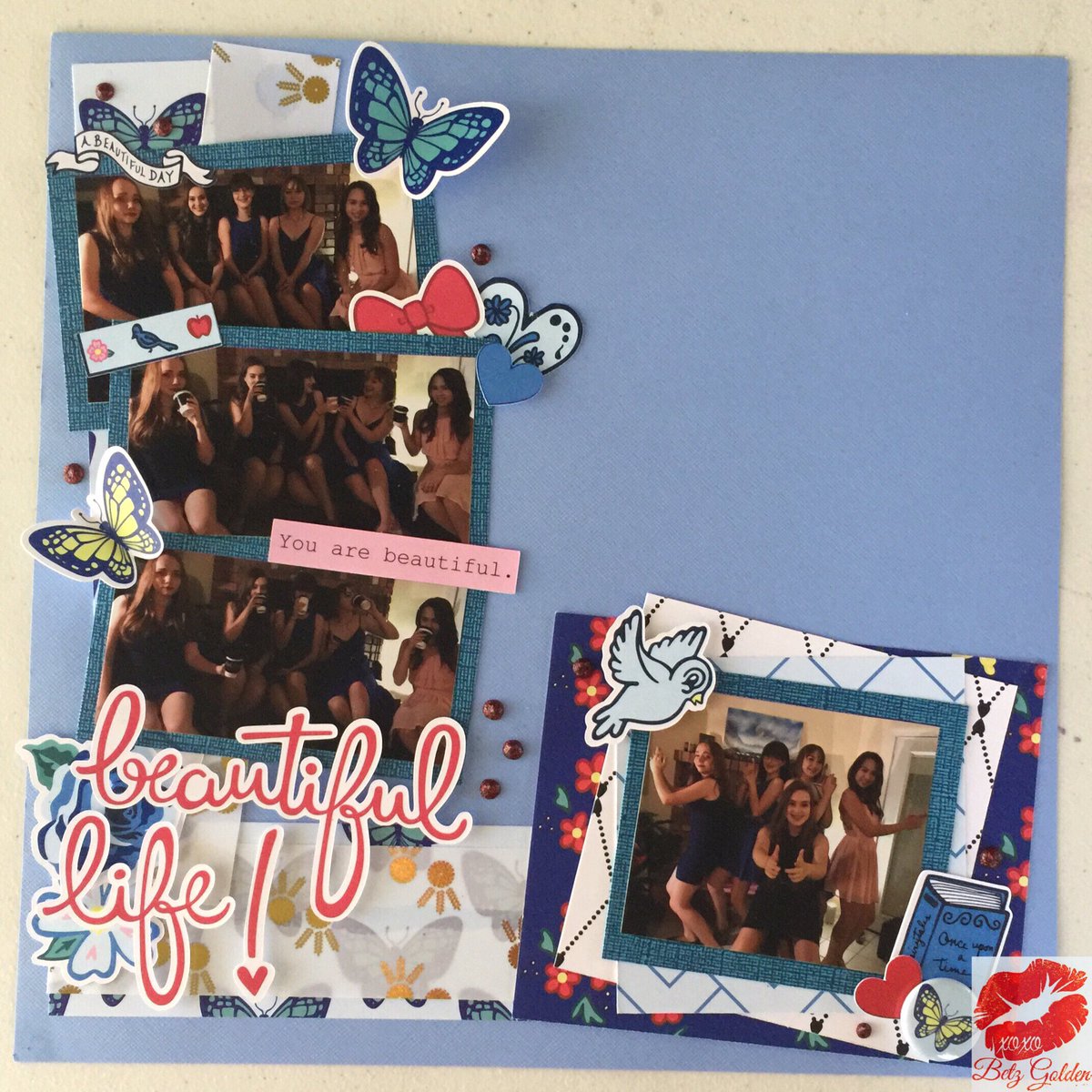Betsie75's tweet image. betzgolden.com/2019/03/23/hel… on the blog is a SLEW of layouts using @thefairytaleclub “Hello Beautiful” line. 
#scrapbooking #scrapbook #scrapbookinglayout  #creativity #masterpiece #color #paper  #myart  #colorful  #designer #tutorial  #papercraft  #snowwhite #homecomings #layout