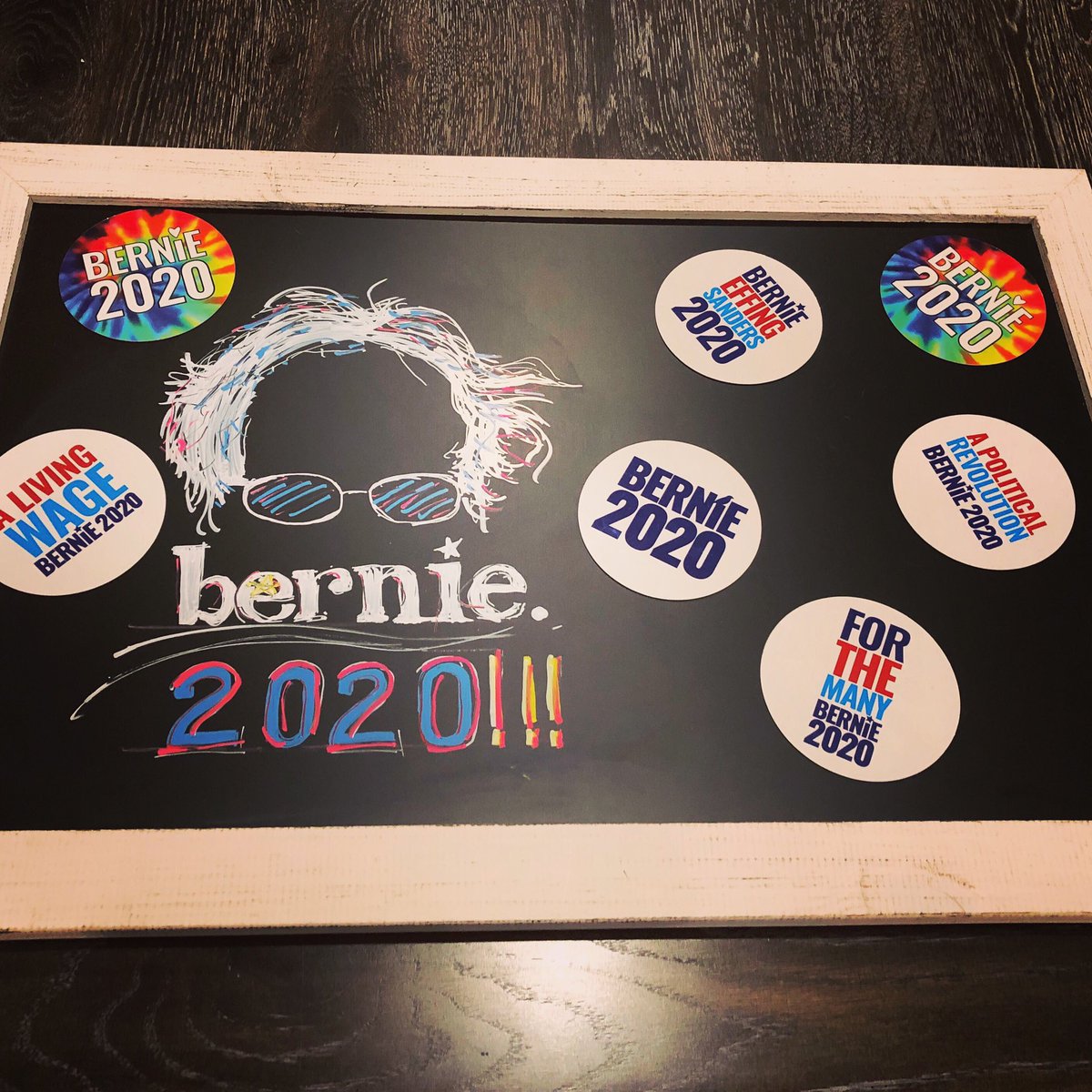 hiya_jazz's tweet photo. I’ll be holding this sign up today at the rally in San Francisco! Come say hi! Would love some high fives from my Bernie Family! @ninaturner @SenSanders @berniesanders @RoseAnnDeMoro @janeosanders @SilERabbit @blysx @PatTheBerner 

#BernieInSF #Bernie2020 #RallyForBernie https://t.co/yAg5Grhcgw